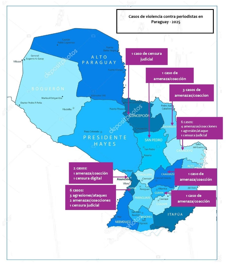 Se publica Informe 2025 sobre Libertad de Expresión y Seguridad de Periodistas en Paraguay