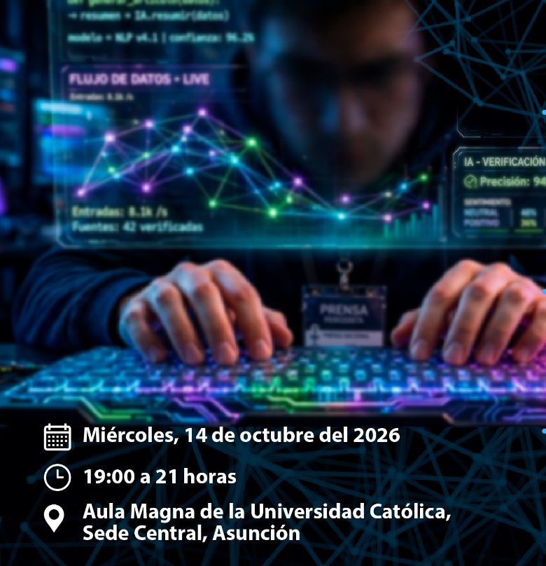 Periodismo, democracia e Inteligencia Artificial serán temas en seminario